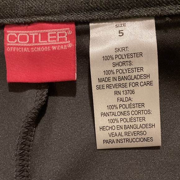 Pleated Girls Skort - Picture 3 of 3